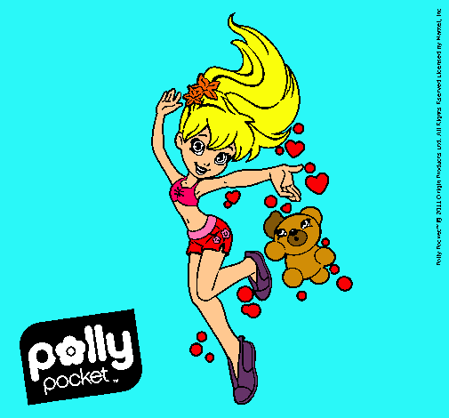 Dibujo Polly Pocket 14 pintado por anai