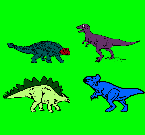 Dinosaurios de tierra