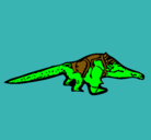 Dibujo Crocodile pintado por darzx