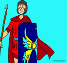 Dibujo Soldado romano II pintado por tttttttttttt