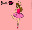 Dibujo Barbie bailarina de ballet pintado por cintiaaaaa