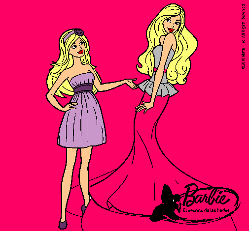 Barbie estrena vestido