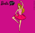 Dibujo Barbie bailarina de ballet pintado por arira