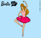 Dibujo Barbie bailarina de ballet pintado por mariquillagj