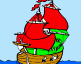 Dibujo Barco pintado por tilintiliano