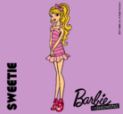 Dibujo Barbie Fashionista 6 pintado por lolapink