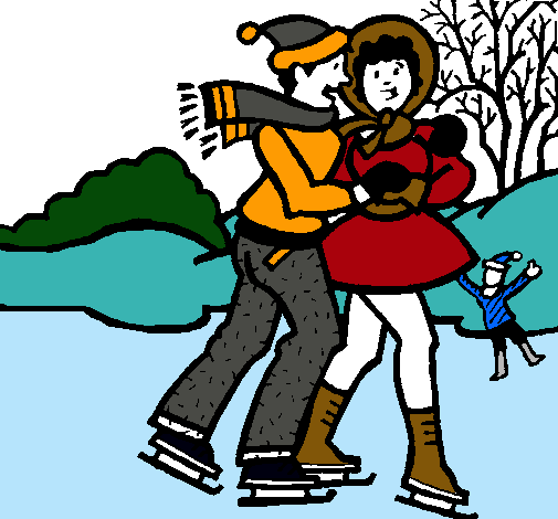 Patinadores sobre hielo