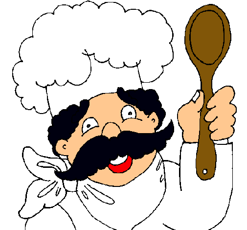 Chef con bigote