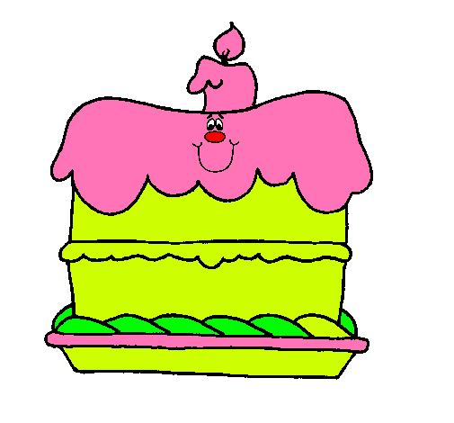 Pastel de cumpleaños