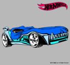 Dibujo Hot Wheels 3 pintado por roberto