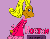 Dibujo Horton - Sally O'Maley pintado por aceptar