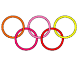 Dibujo Anillas de los juegos olimpícos pintado por millyuuuu