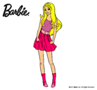 Dibujo Barbie veraniega pintado por tiffa