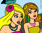 Dibujo Barbie y su amiga pintado por 0026426