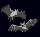 Dibujo Un par de murciélagos pintado por luca679