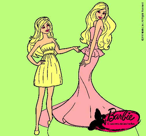 Barbie estrena vestido