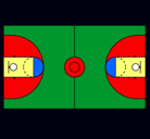 Dibujo Cancha pintado por micccccccccc