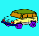 Dibujo Coche 4x4 pintado por kevinin