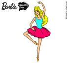 Dibujo Barbie bailarina de ballet pintado por JULIAGUAPA