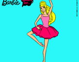 Dibujo Barbie bailarina de ballet pintado por tttttttttttp