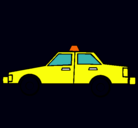 Dibujo Taxi pintado por rokefut