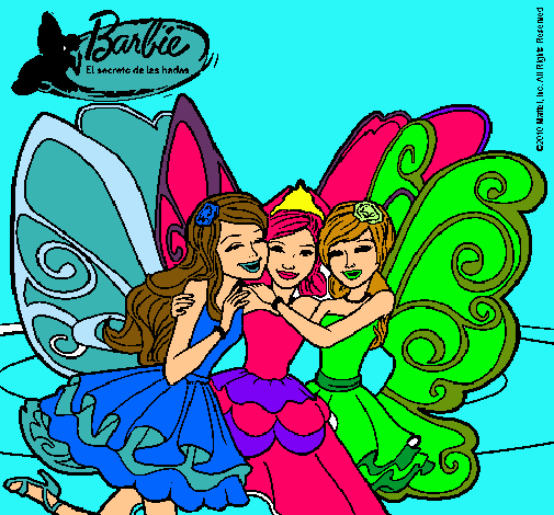 Barbie y sus amigas en hadas