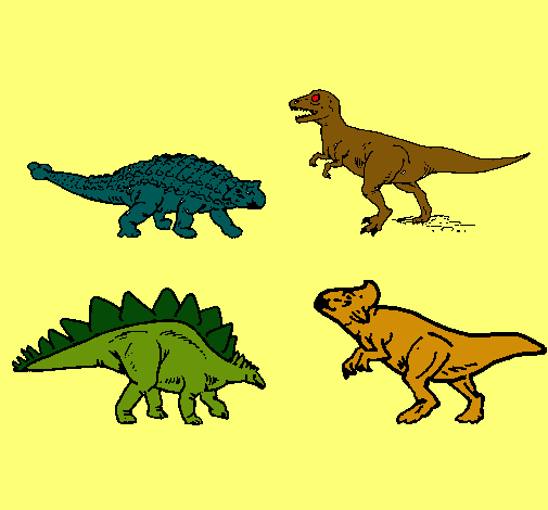 Dinosaurios de tierra