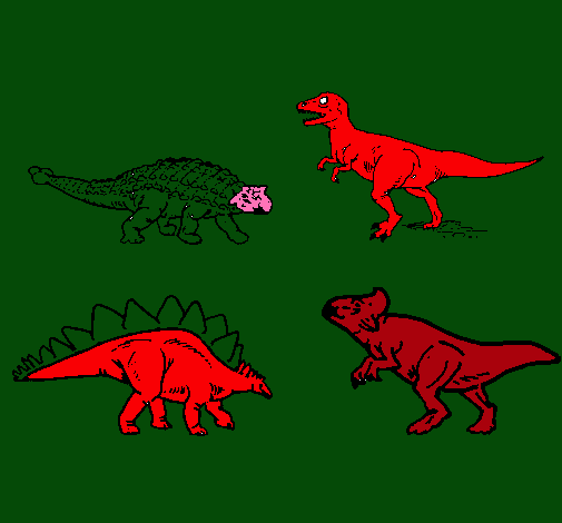 Dinosaurios de tierra