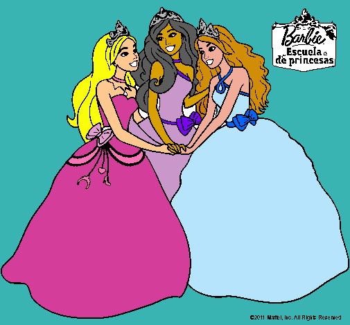 Barbie y sus amigas princesas