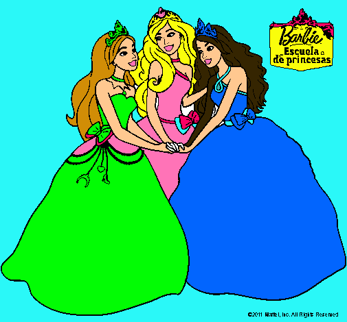 Barbie y sus amigas princesas