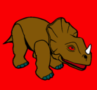 Dibujo Triceratops II pintado por BRY4N