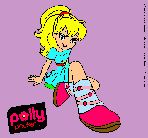Dibujo Polly Pocket 9 pintado por kabayin