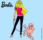 Dibujo Barbie con look moderno pintado por Amyluz