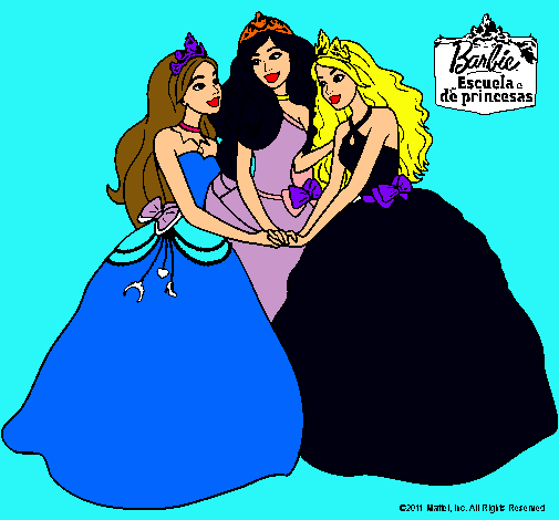 Barbie y sus amigas princesas