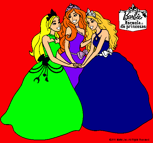 Barbie y sus amigas princesas