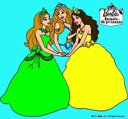 Barbie y sus amigas princesas