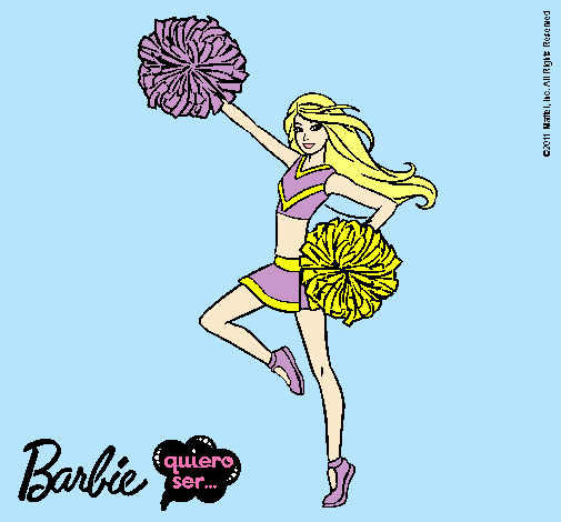 Dibujo Barbie animadora pintado por KenBb