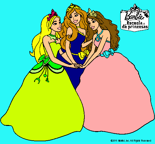 Barbie y sus amigas princesas