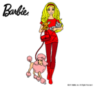 Dibujo Barbie con sus mascotas pintado por ernesotto