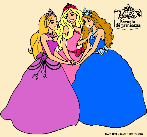 Barbie y sus amigas princesas