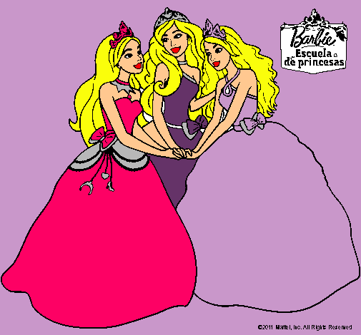 Barbie y sus amigas princesas