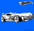 Dibujo Hot Wheels 3 pintado por nikel