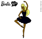 Dibujo Barbie bailarina de ballet pintado por 9432