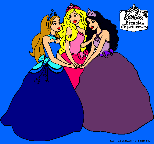 Barbie y sus amigas princesas