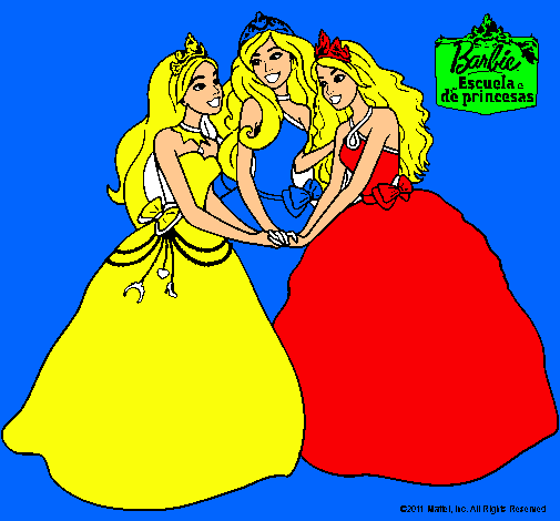 Barbie y sus amigas princesas