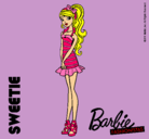 Dibujo Barbie Fashionista 6 pintado por lupita222