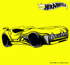 Dibujo Hot Wheels 3 pintado por tranier