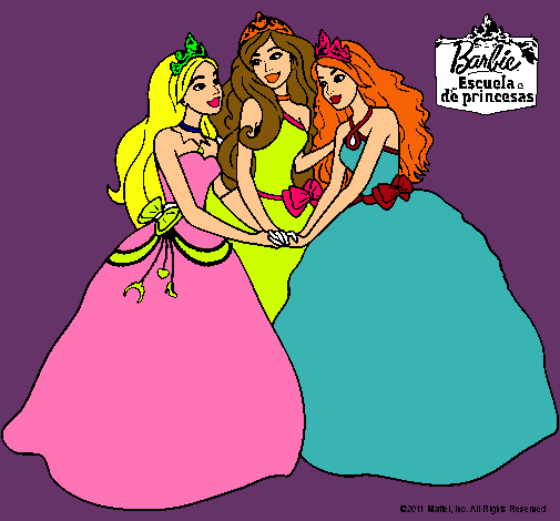 Barbie y sus amigas princesas