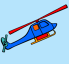 Dibujo Helicóptero de juguete pintado por bvhfty212