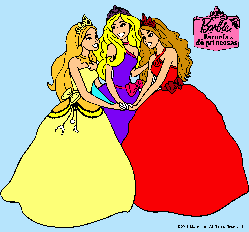 Barbie y sus amigas princesas